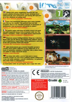 Chicken Blaster box cover back